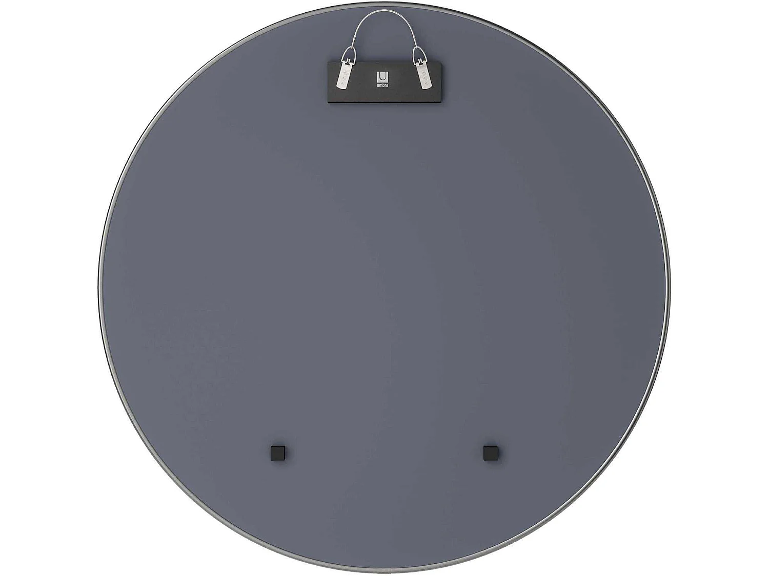 Miroir rond en métal 86 cm Hubba