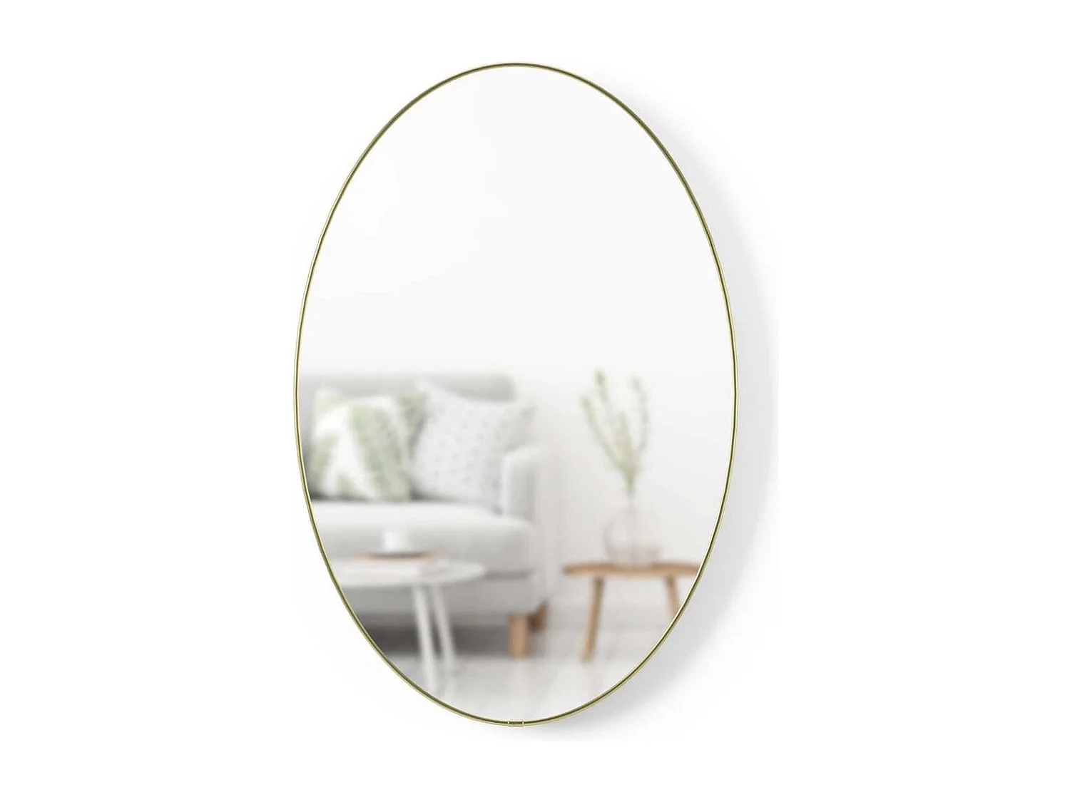 Miroir rond en métal 86 cm Hubba