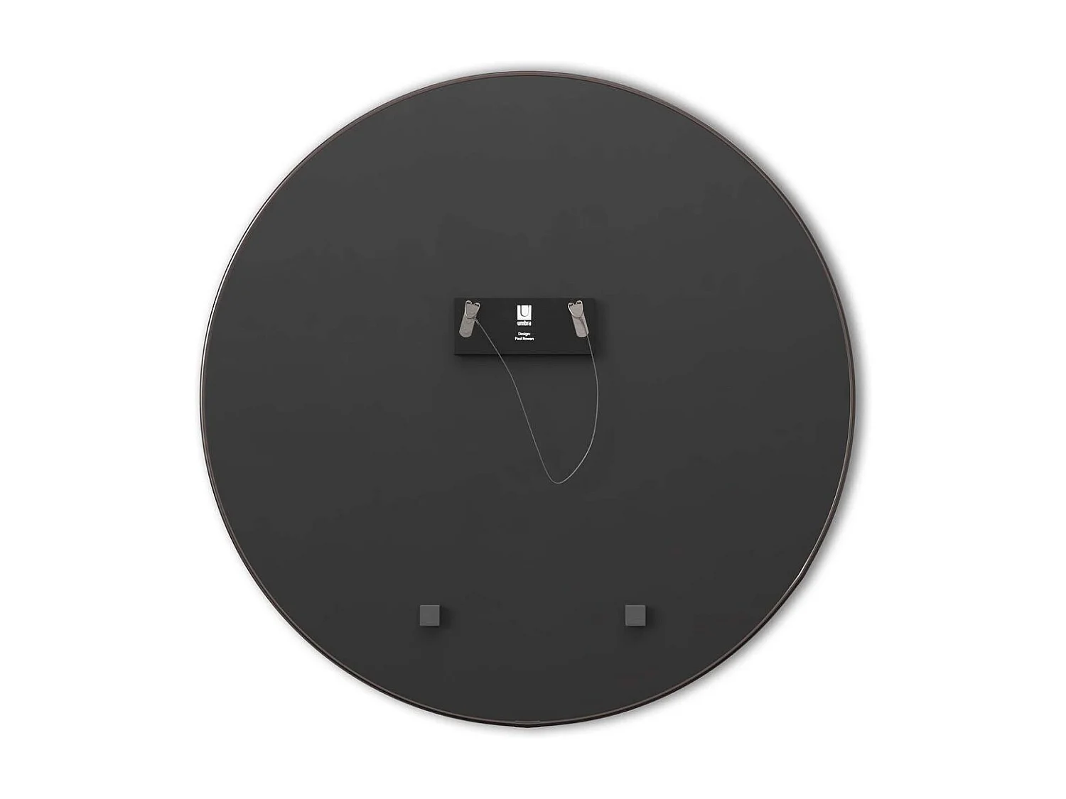 Miroir rond en métal 86 cm Hubba