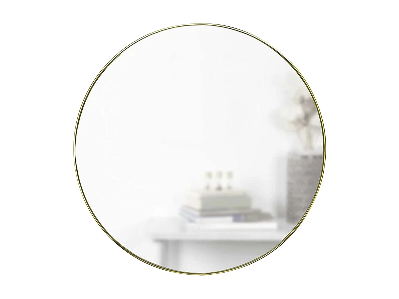 Miroir rond en métal 86 cm Hubba