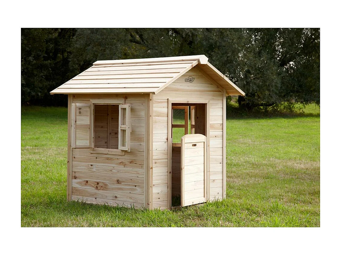 Cabane enfant en bois à peindre Noa
