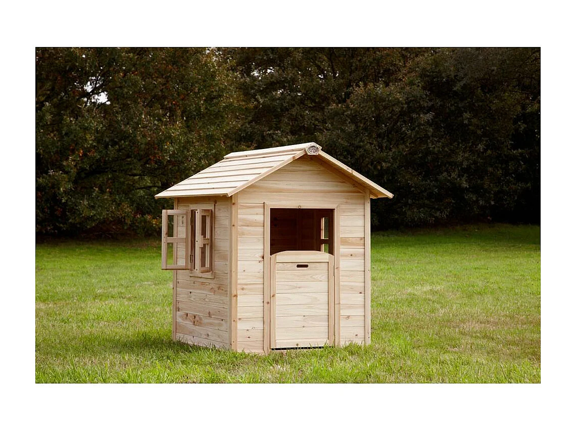 Cabane enfant en bois à peindre Noa