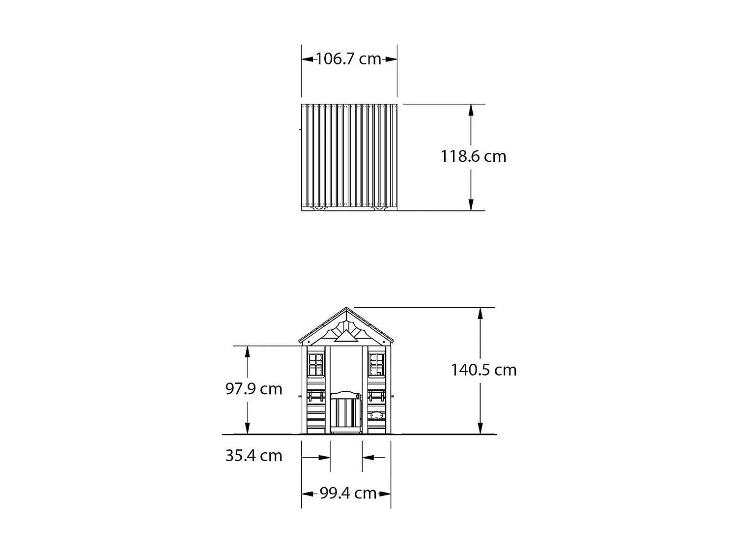 Cabane en bois pour enfants Timberlake