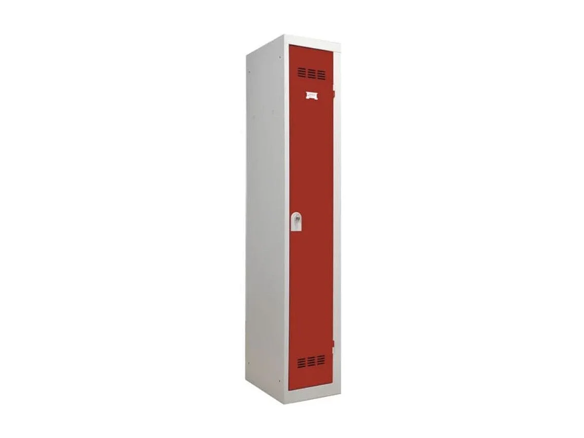 Vestiaire industrie en acier 1 porte Valeo L30xH180xP50 – Fonctionnalité et Robustesse-Violet