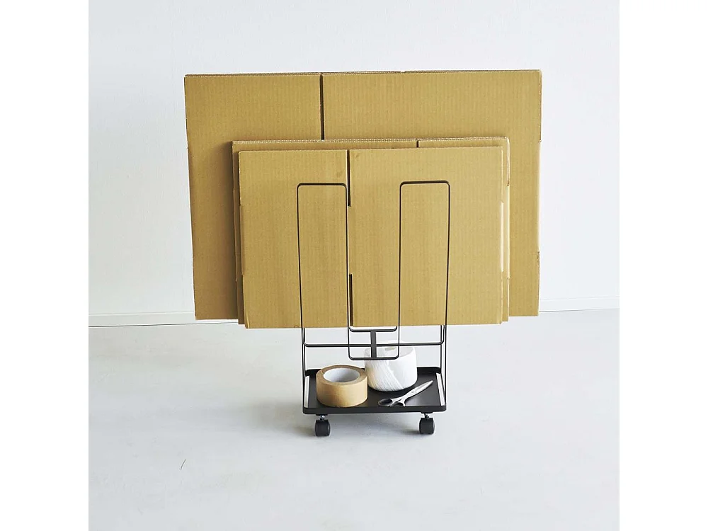 Etagère de rangement en métal spécial cartons Organizer