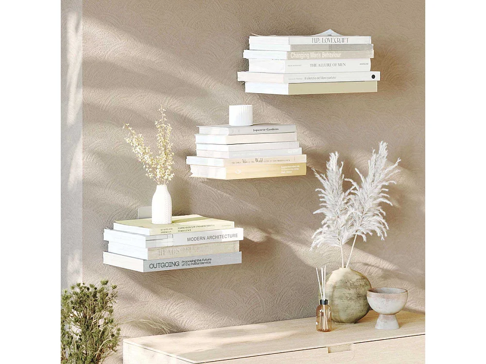 Etagère à livre invisible Conceal Lot de 3