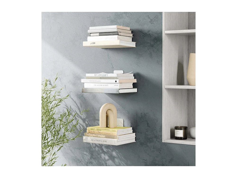 Etagère à livre invisible Conceal Lot de 3