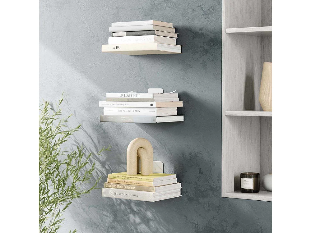 Etagère à livre invisible Conceal Lot de 3