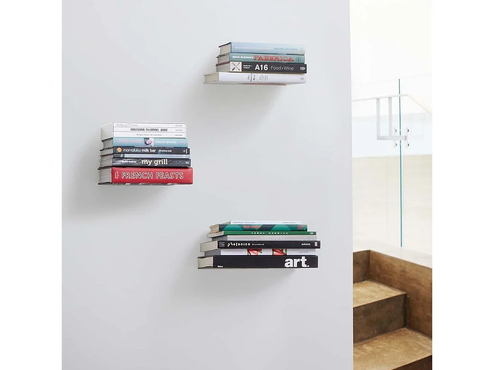 Etagère à livre invisible Conceal Lot de 3