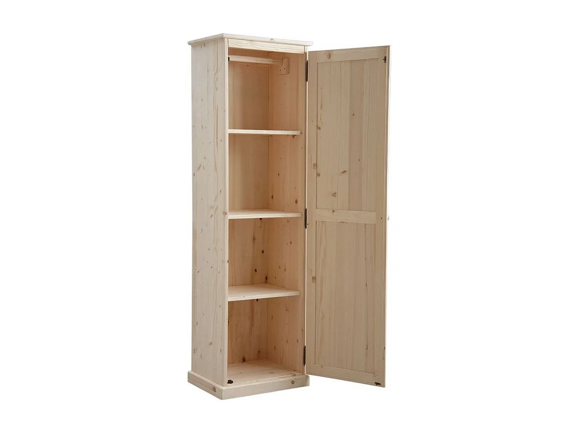 Armoire en bois brut