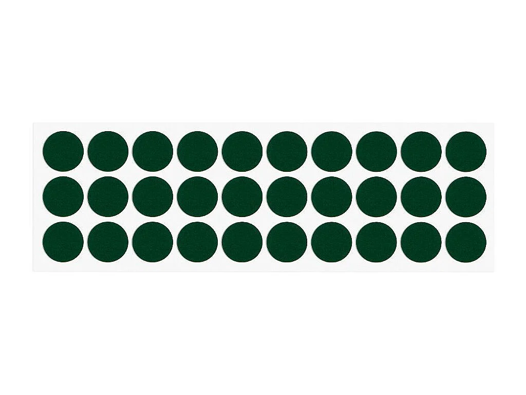 Lot de 6 Triangles de Positionnement "Billard" 24 cm Noir