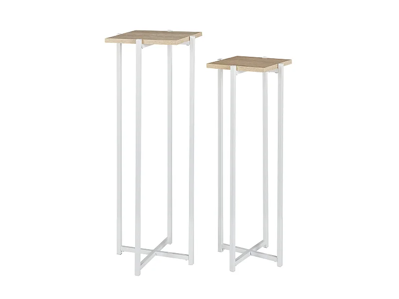 Sellette Blanc Loka X2 Blanc, Marron