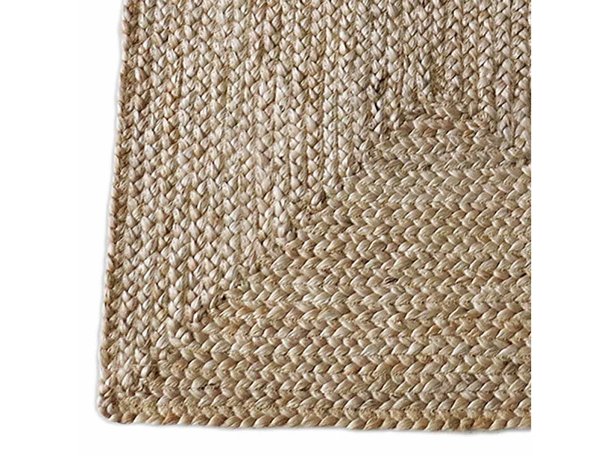 Tapis jute naturel rectangulaire