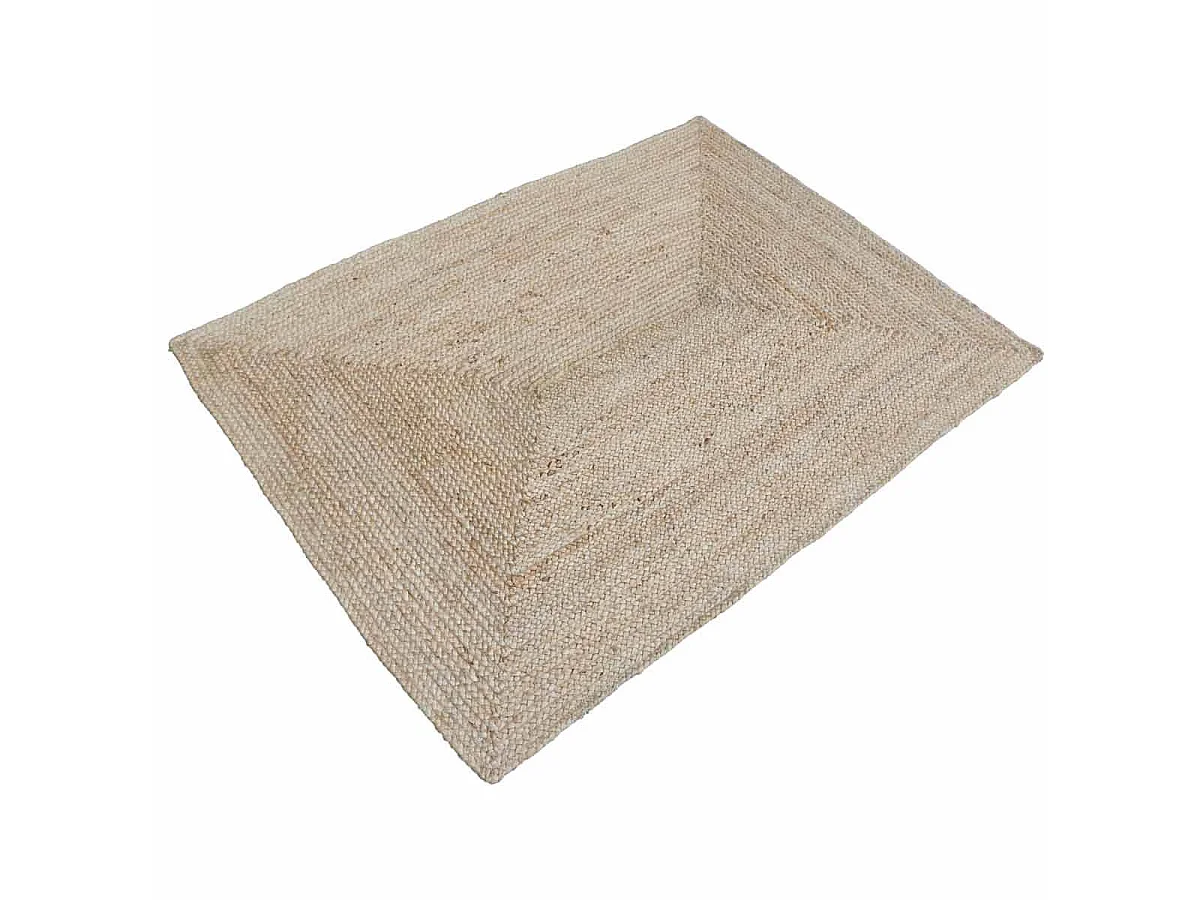 Tapis jute naturel rectangulaire