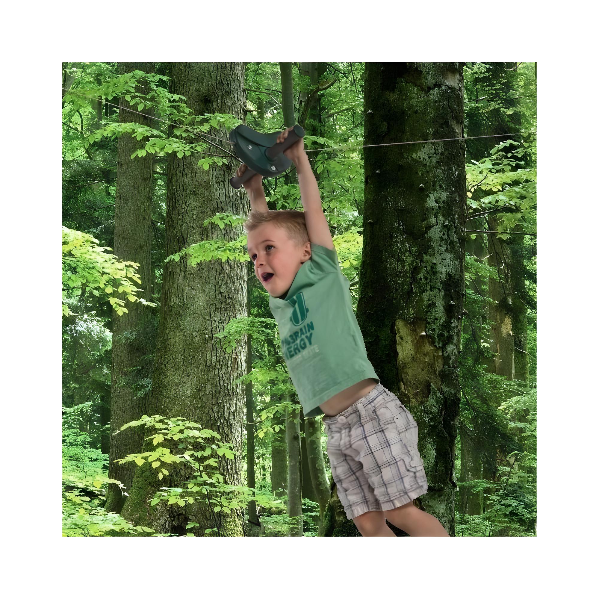 Seilrutsche für Kinder 30m