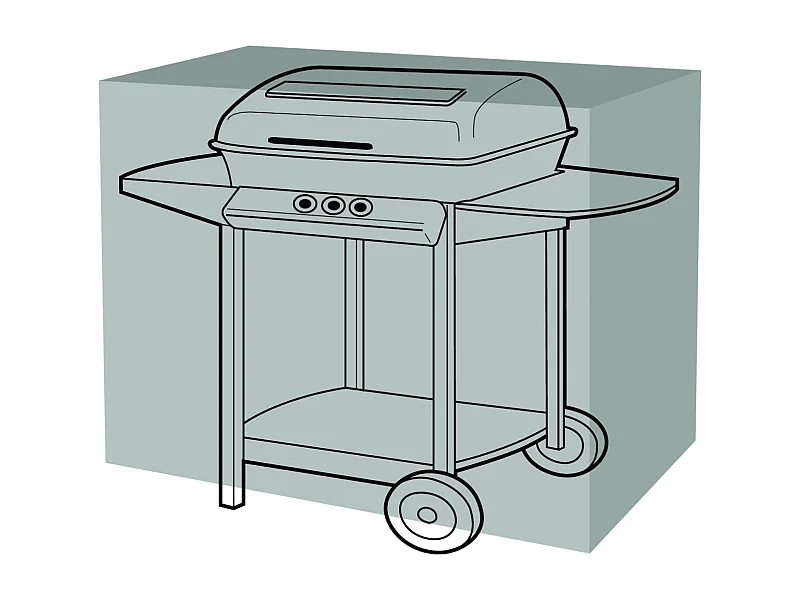 Schutzhülle Grill rechteckig 155 cm lang