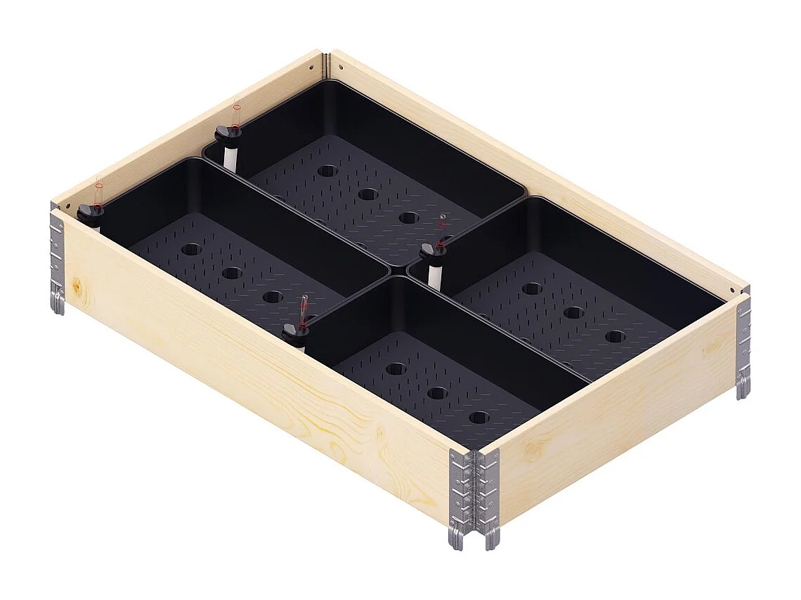 Système d'auto-arrosage pour potager