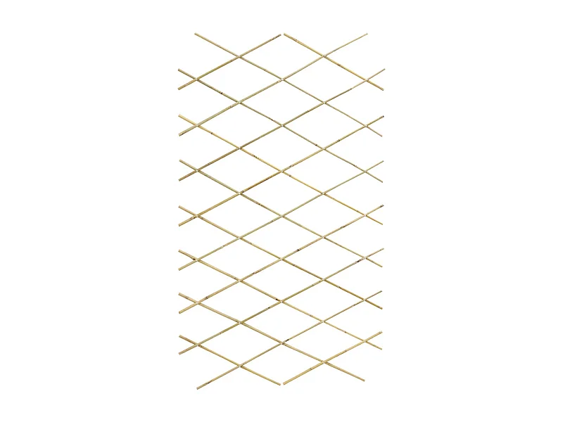 Treillis extensible en bambou