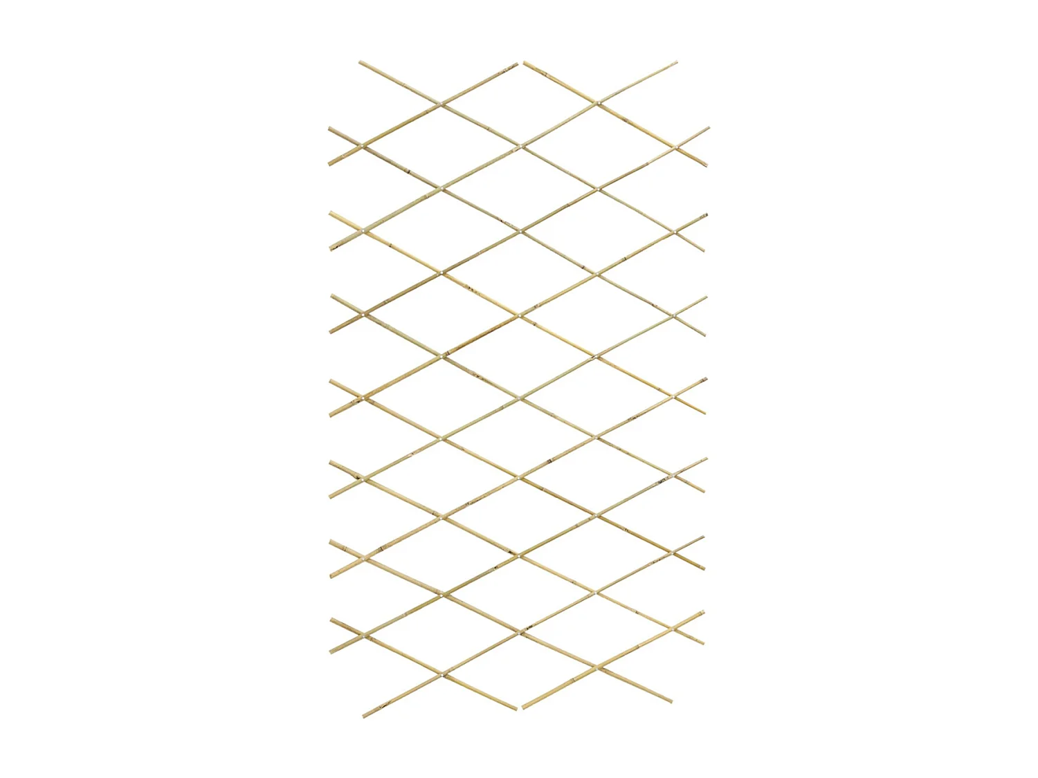 Treillis extensible en bambou