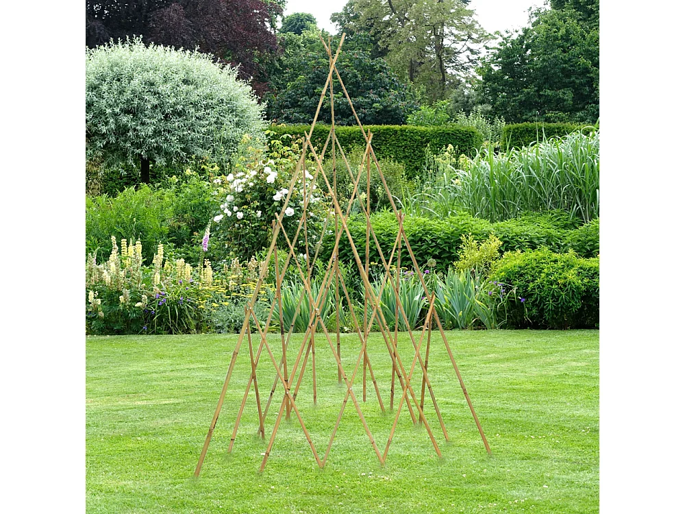 Treillis tipi en bambou