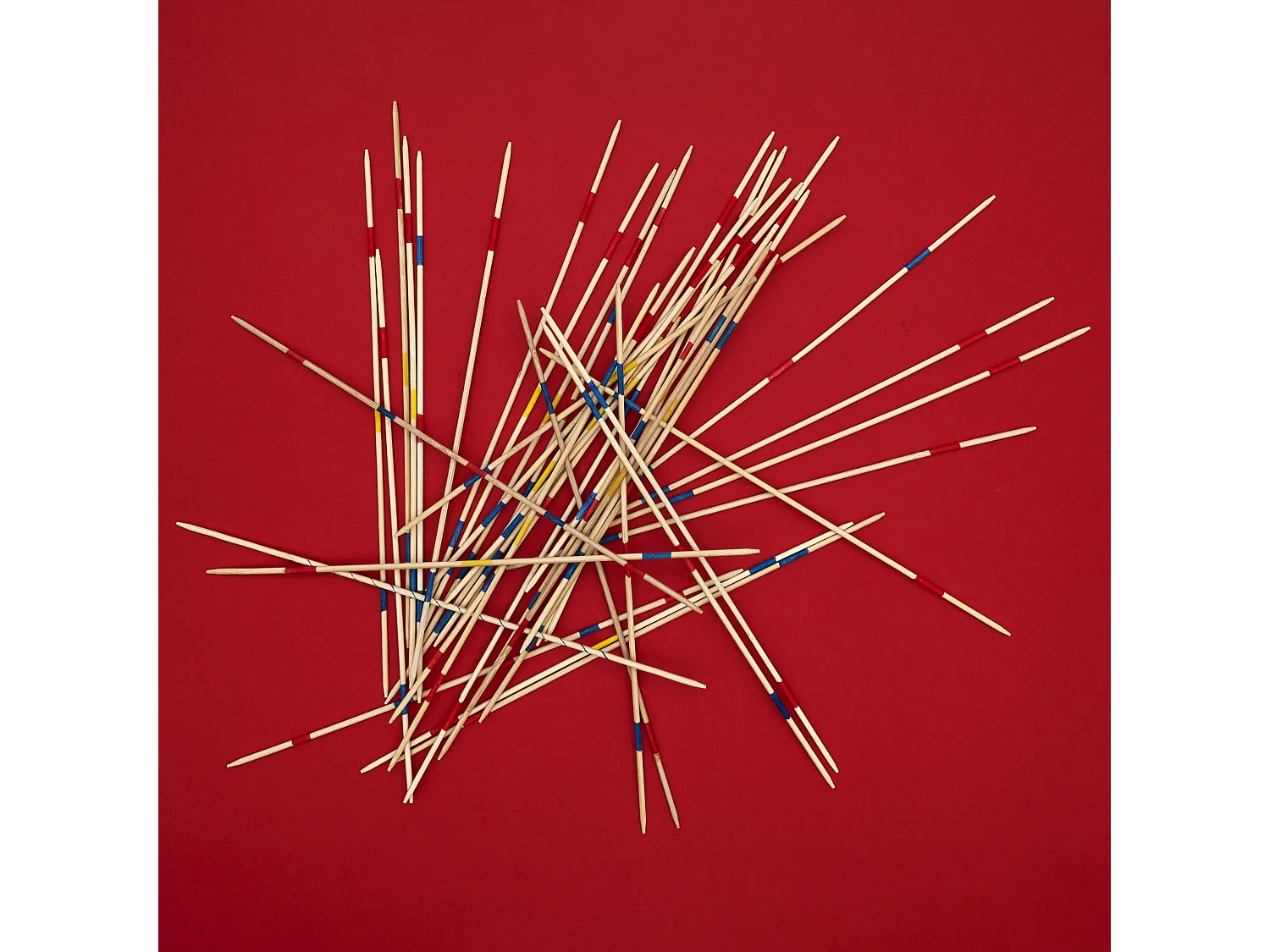 Jeu de Mikado Géant - MISTER GADGET - 41 Pièces en Bois - Multicolore
