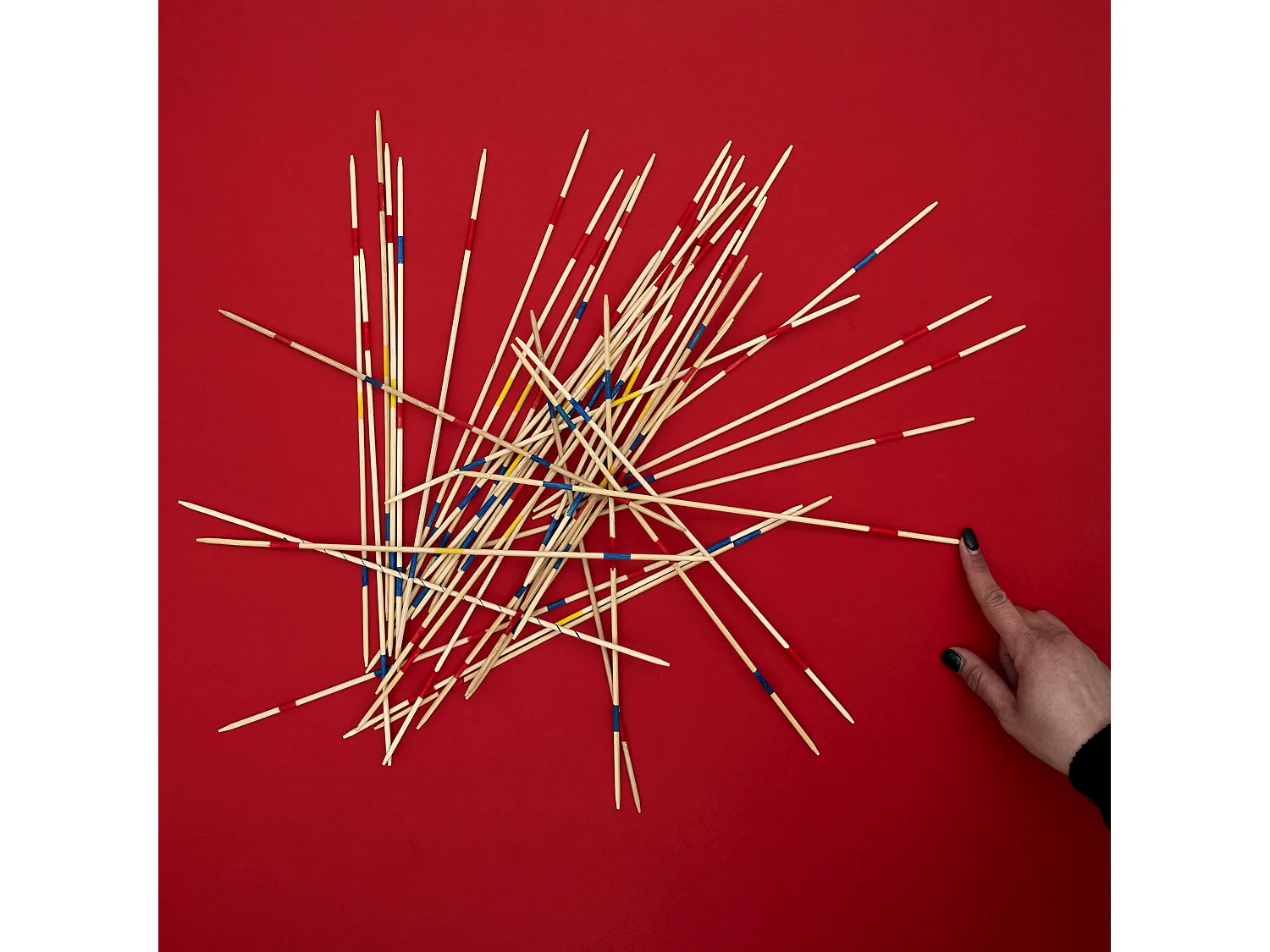 Jeu de Mikado Géant - MISTER GADGET - 41 Pièces en Bois - Multicolore