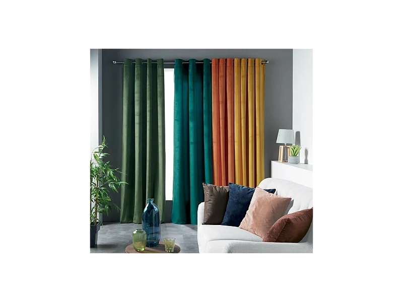 Coussin Déco Uni "Velvetine" 40x40cm Rose Dragée