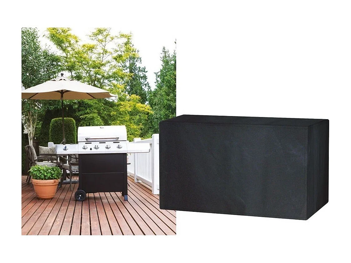 Housse de protection barbecue rectangulaire 165 cm de long