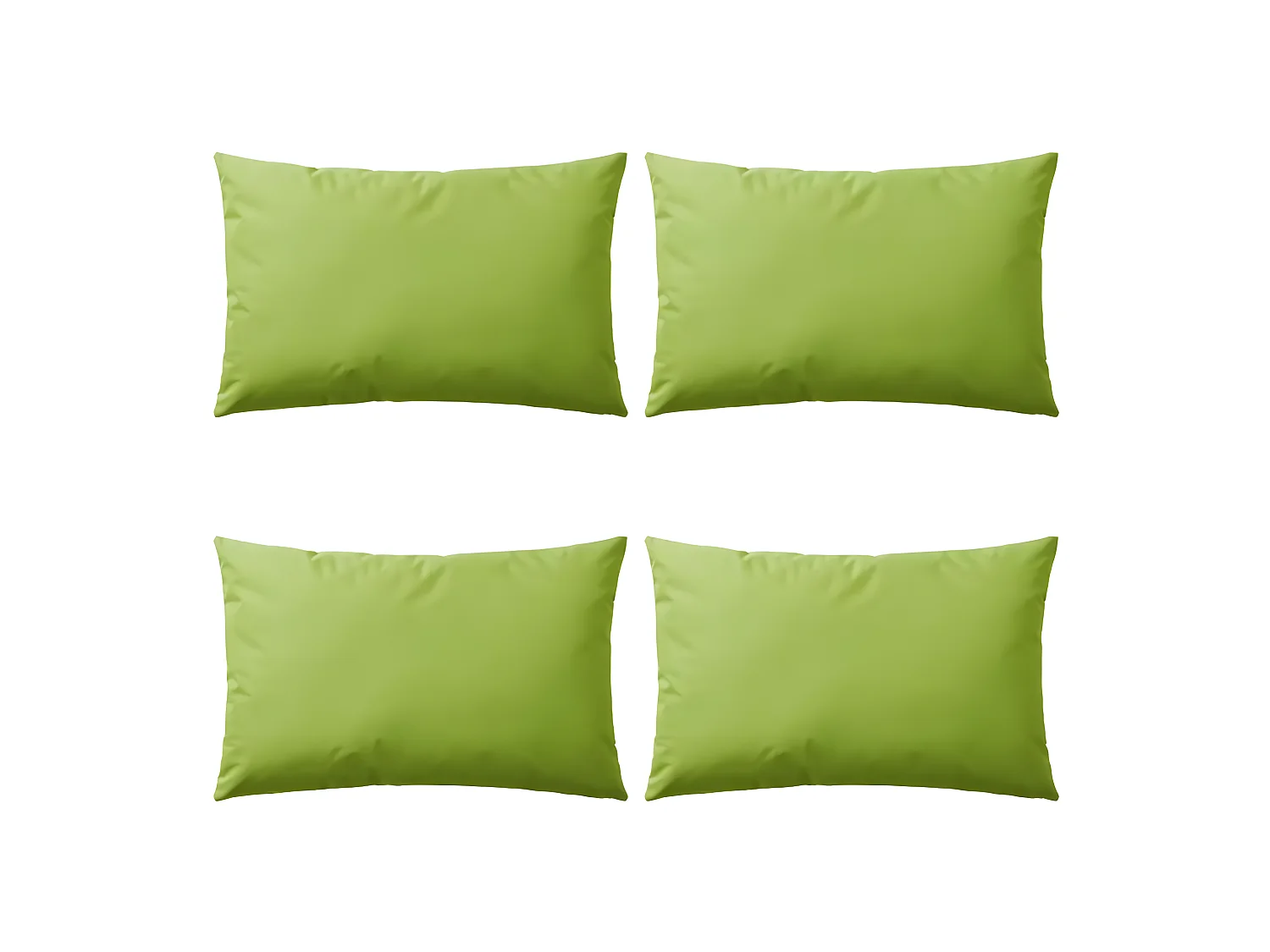 Lot de 4 coussins 60 x 40 x 3 cm DEC020093