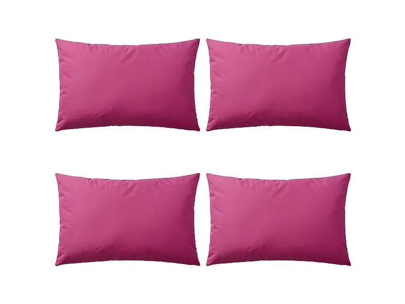 Lot de 4 coussins 60 x 40 x 3 cm DEC020097