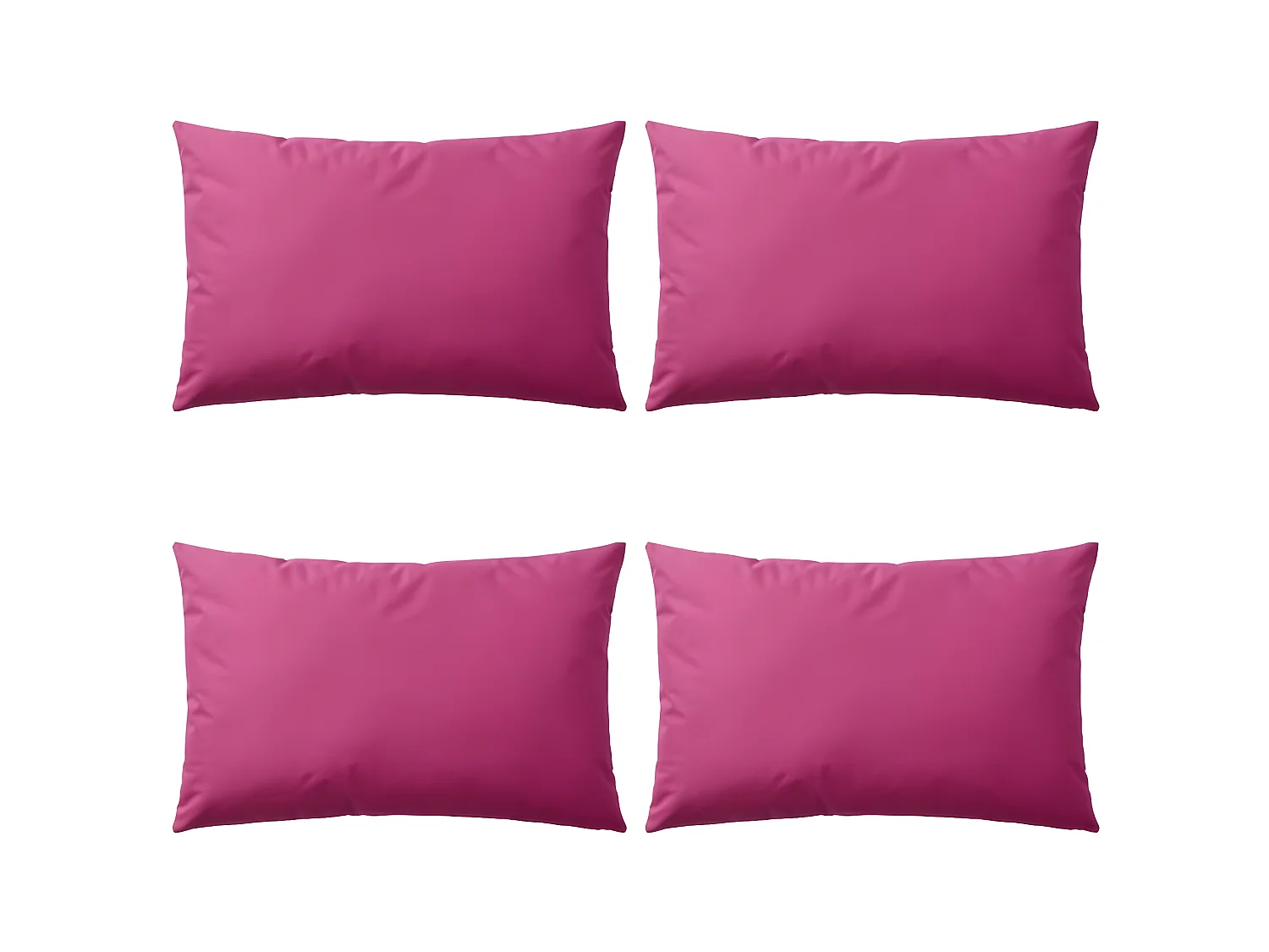 Lot de 4 coussins 60 x 40 x 3 cm DEC020097