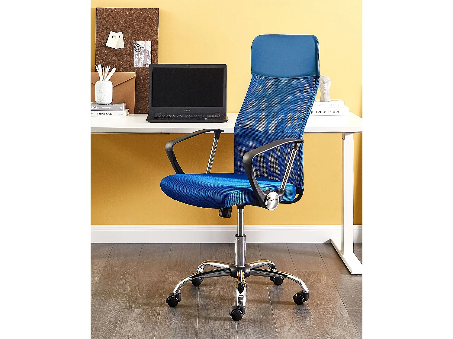 Chaise de bureau DESIGN Bleu