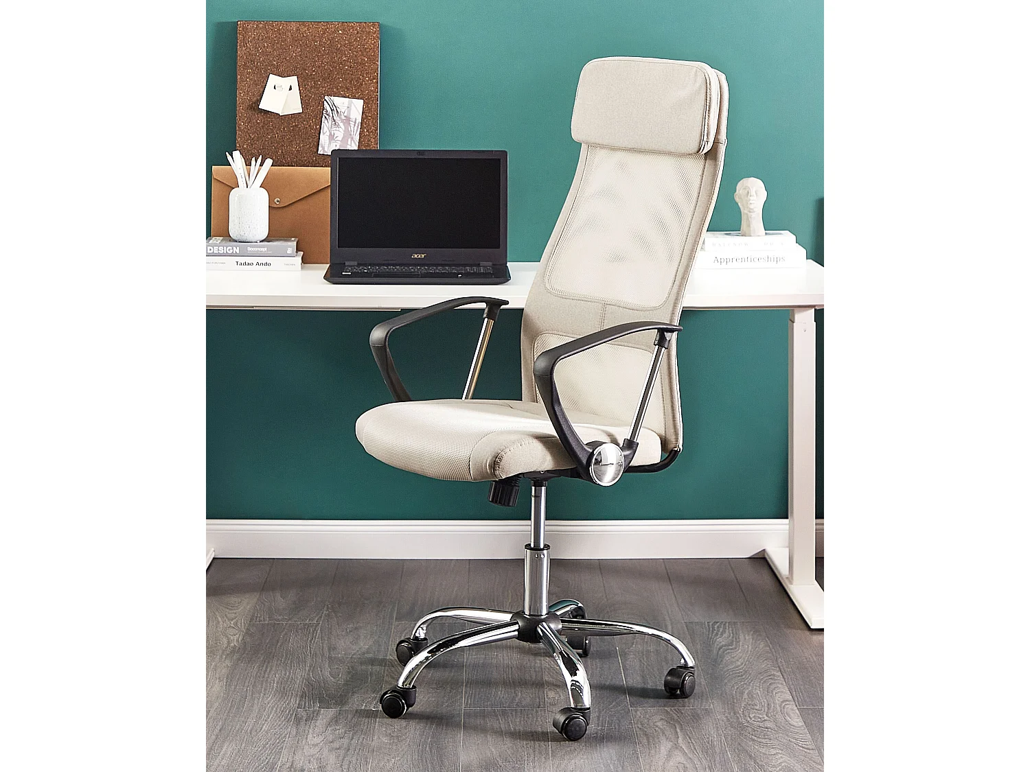 Bureaustoel Draaibaar PIONEER Beige