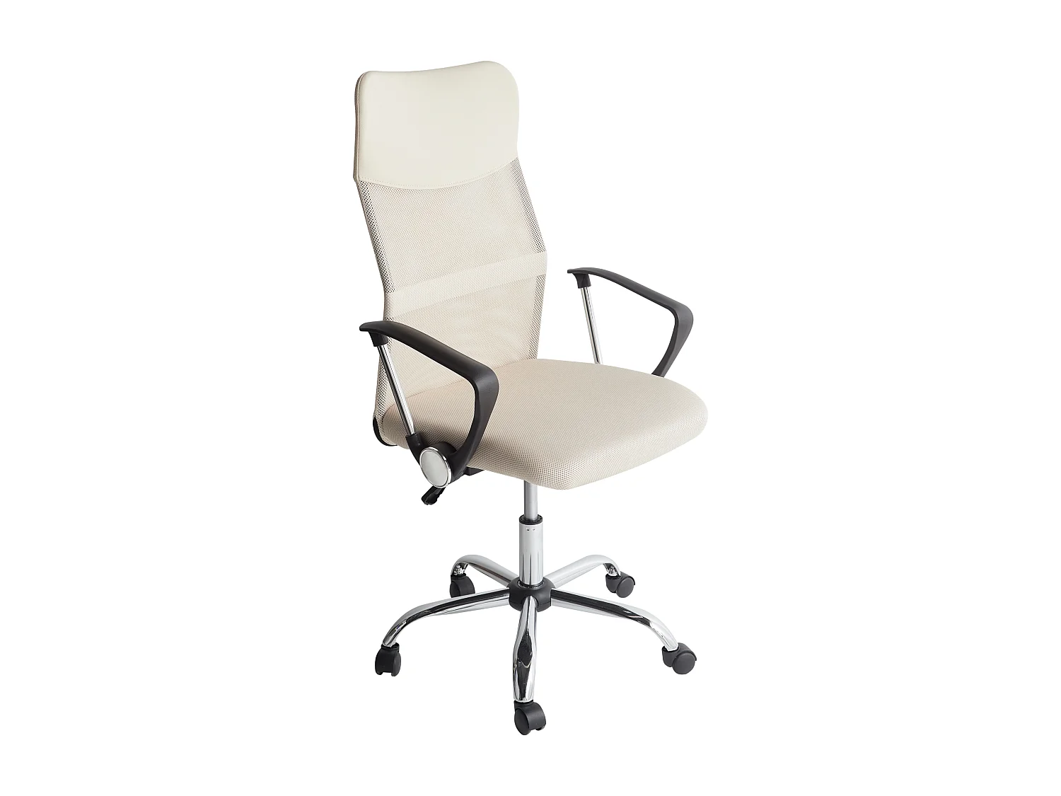 Fotel biurowy Obrotowy DESIGN Beżowy