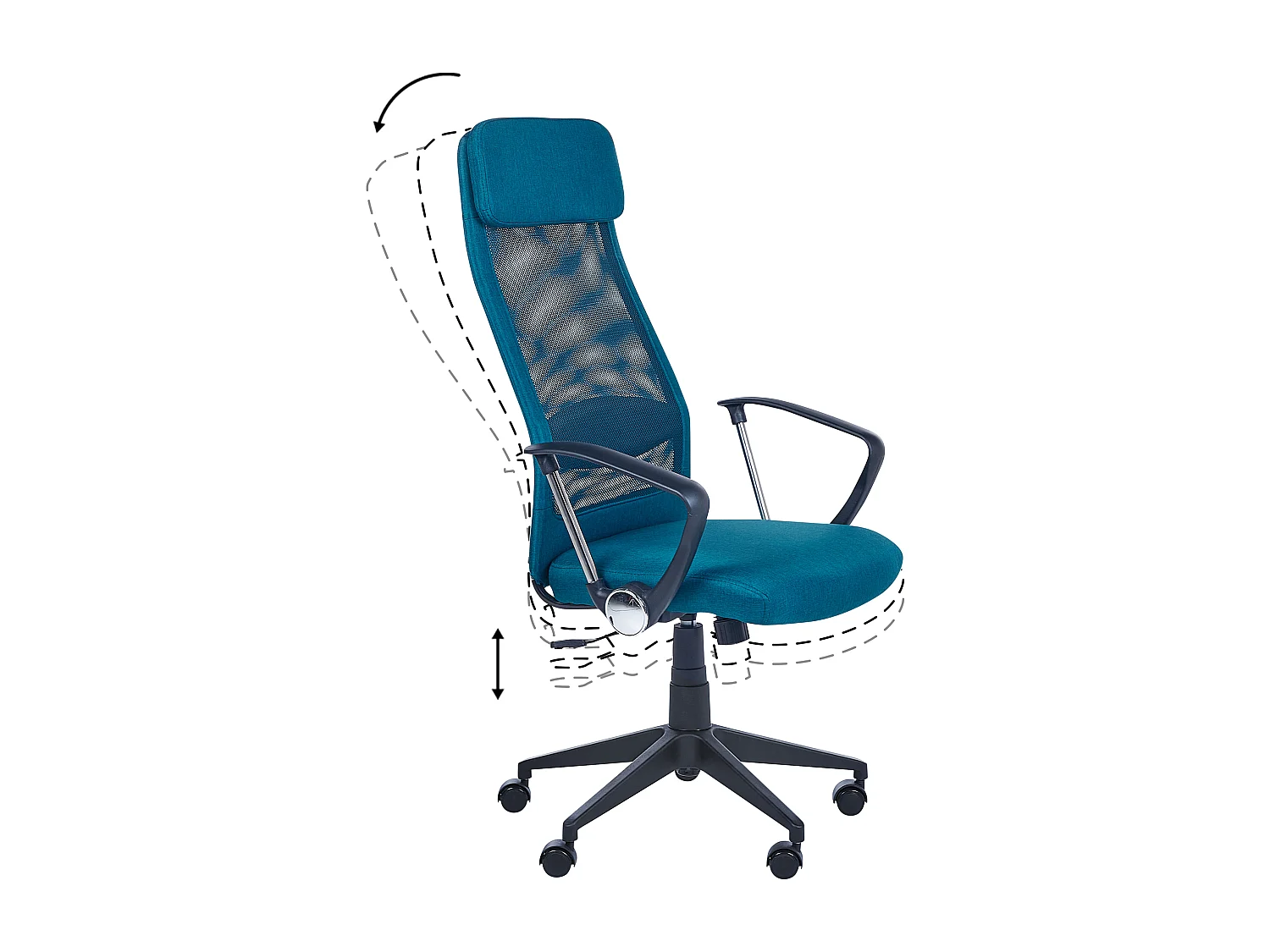 Bureaustoel Donkerblauw PIONEER