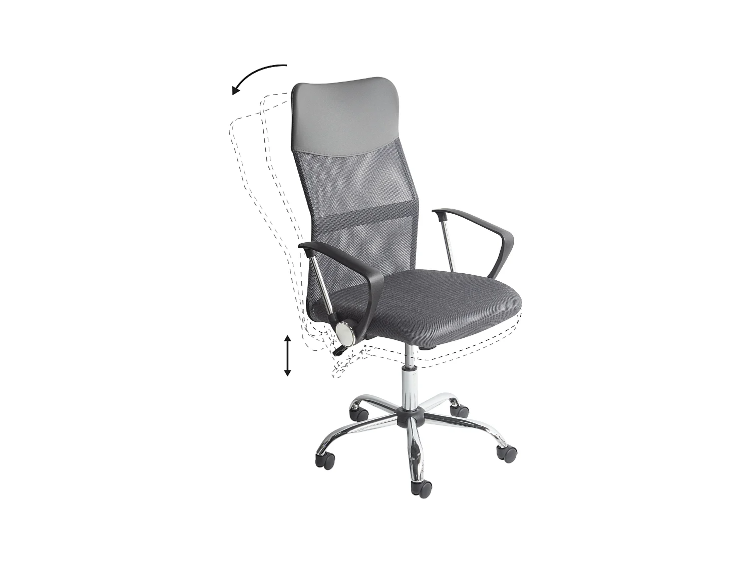 Chaise de bureau DESIGN Gris