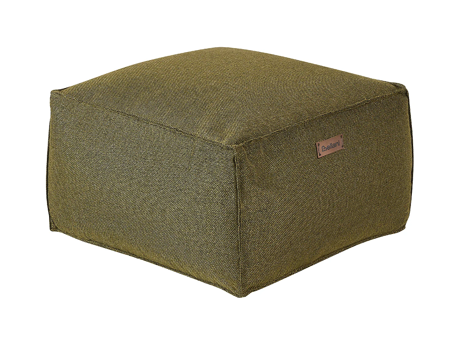 Pouf MUKKI Tissu Vert olive