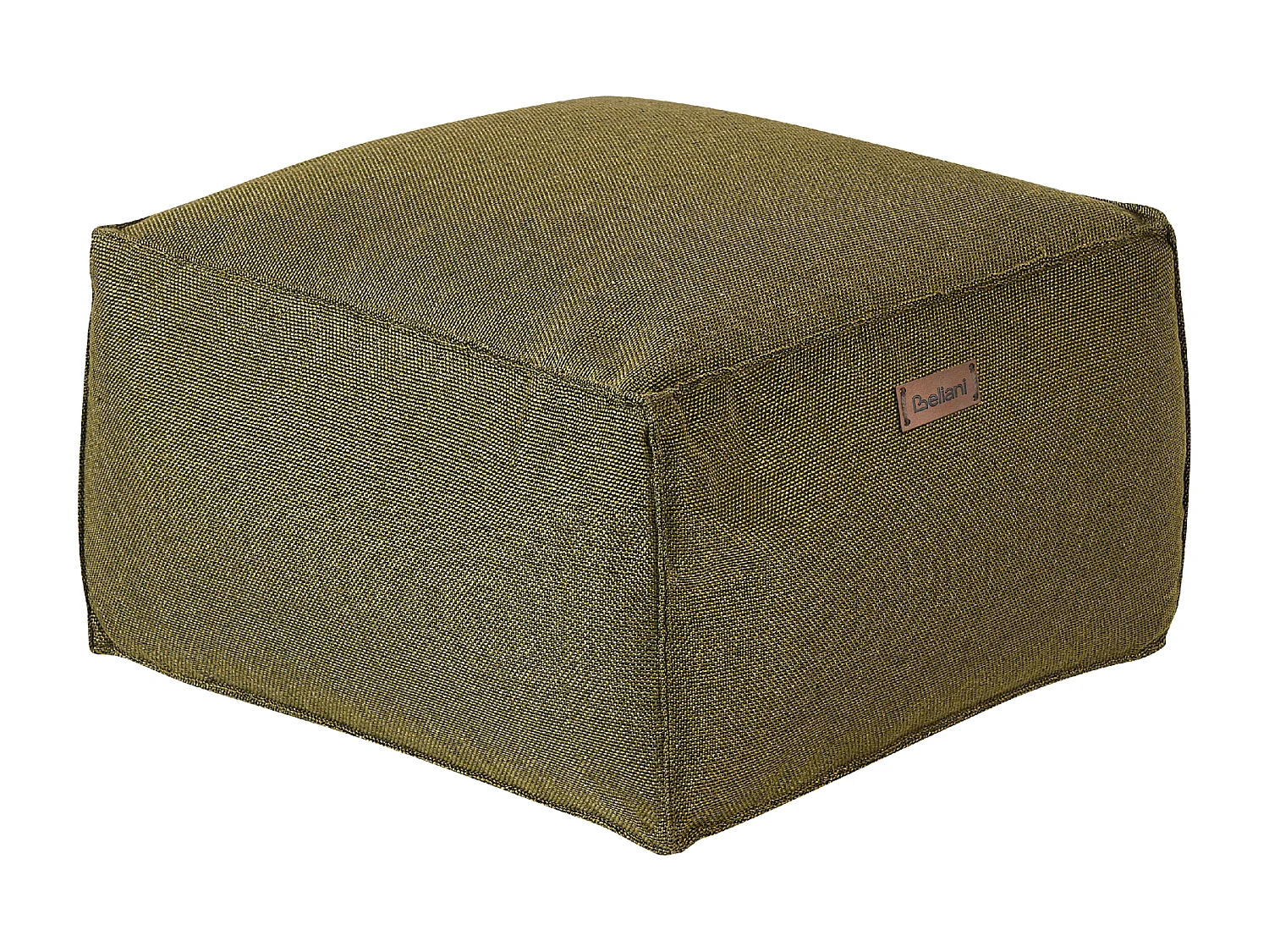 Pouf MUKKI Tissu Vert olive
