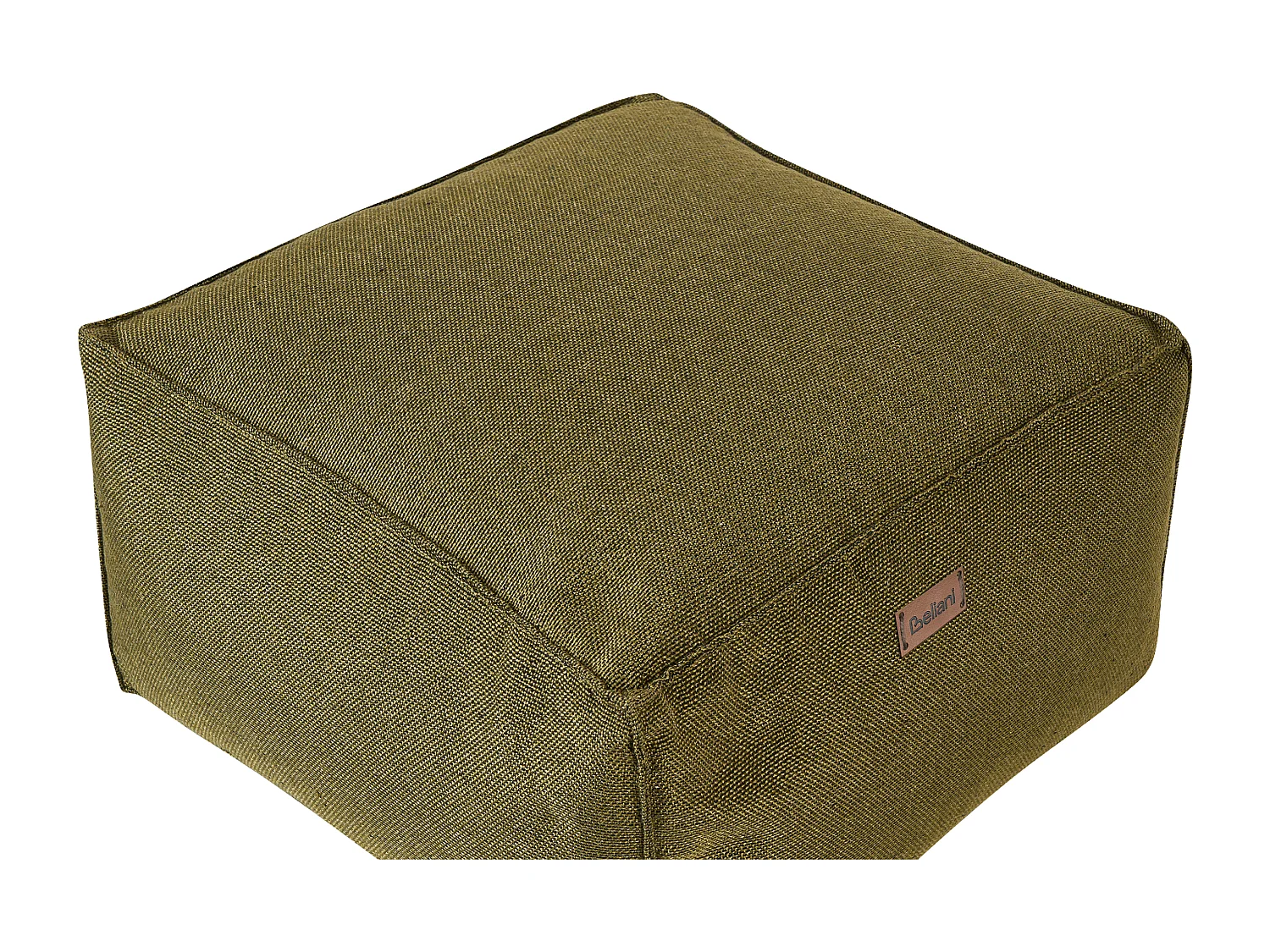 Pouf MUKKI Verde oliva 50 cm 50 cm 30 cm