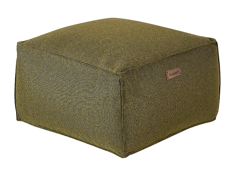 Pouf MUKKI Tissu Vert olive