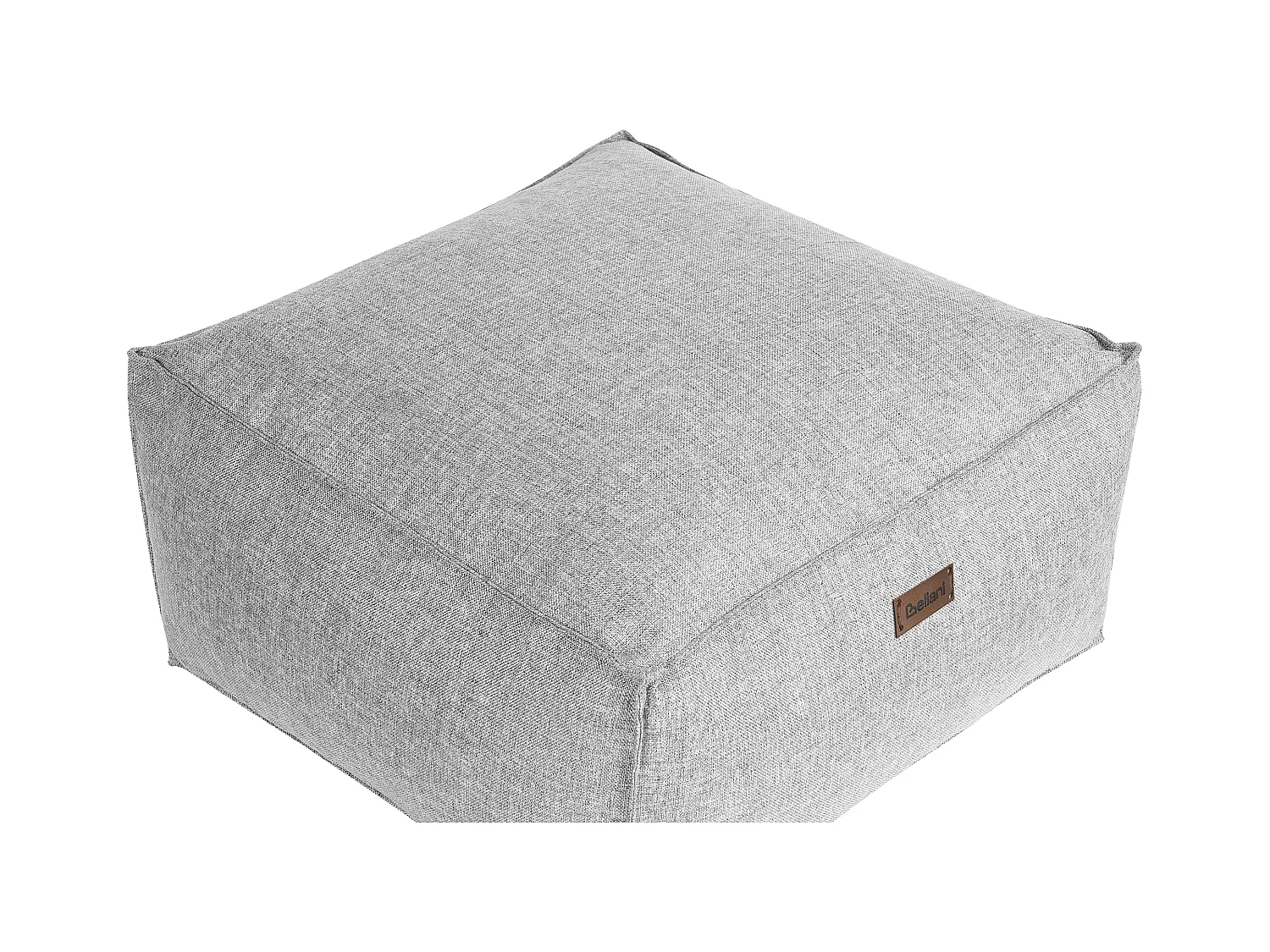 Pouf MUKKI Tissu Gris