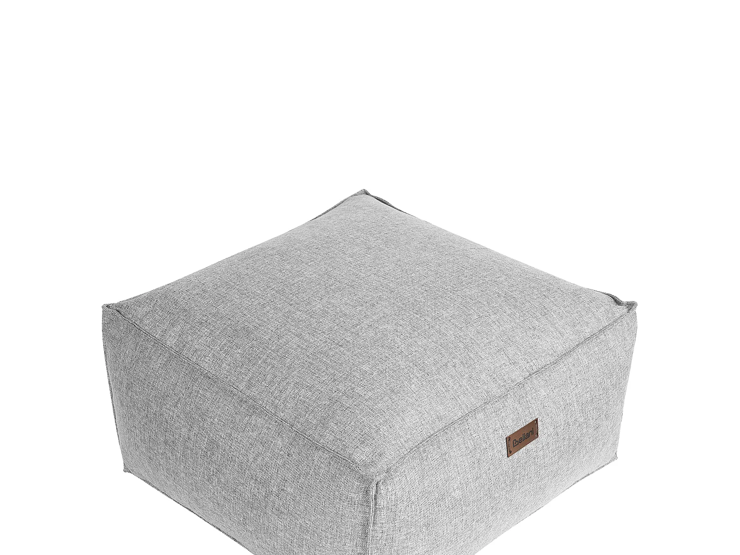 Pouf MUKKI Gris 50 cm 50 cm 30 cm