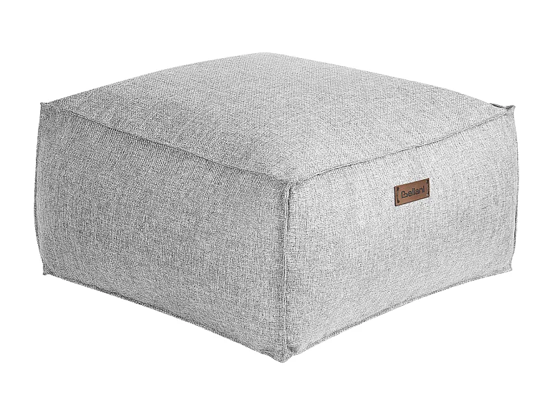 Pouf MUKKI Tissu Gris