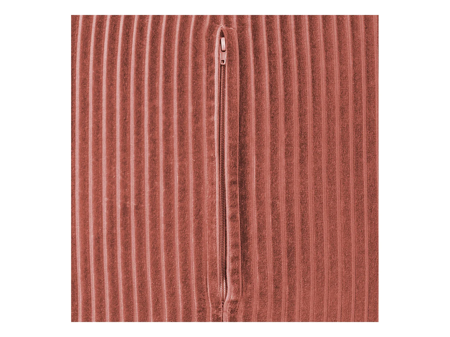 Poef MUKKI Katoen Lichtrood 50 cm 50 cm 30 cm