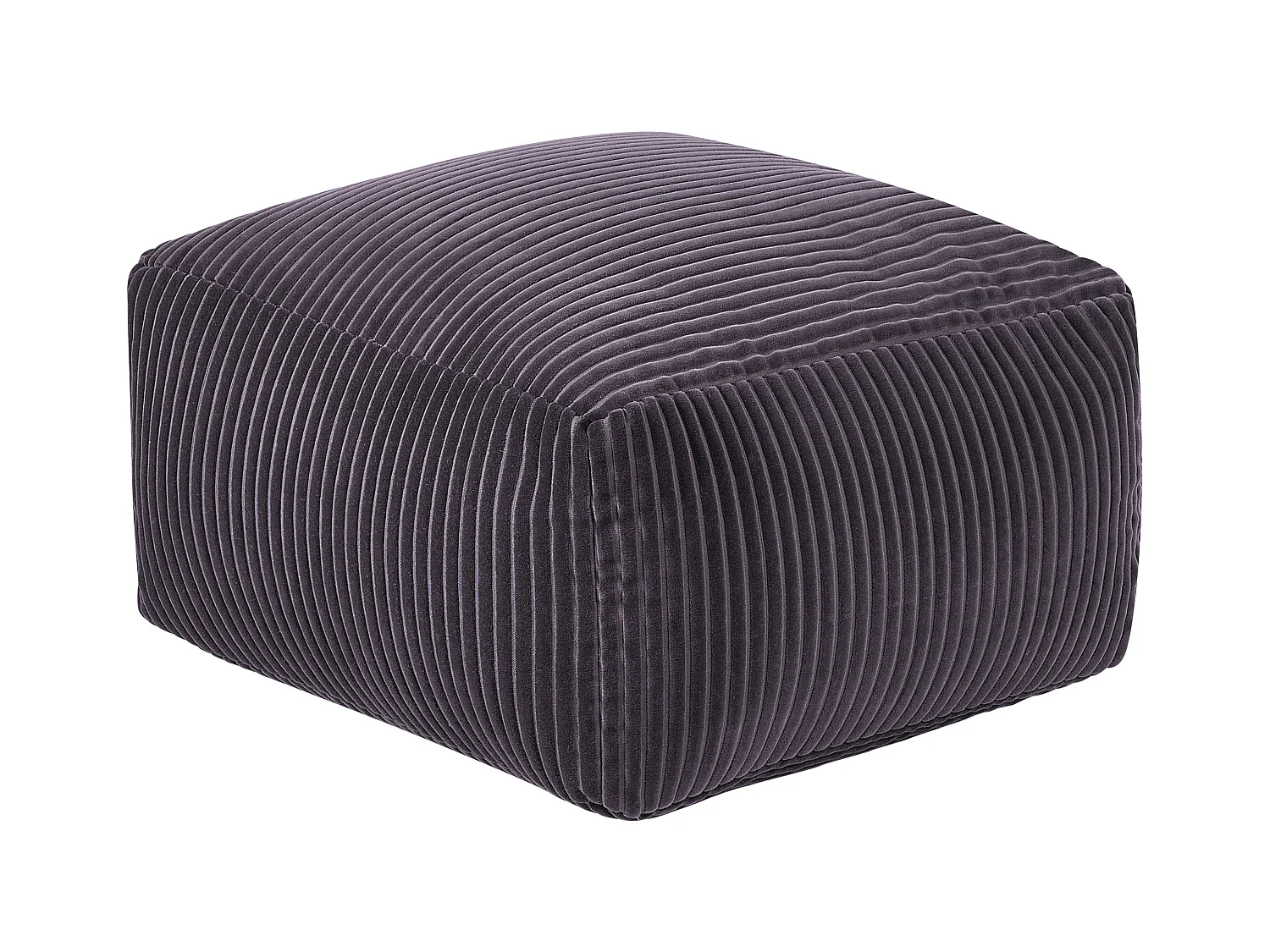 Pouf MUKKI Coton Gris foncé