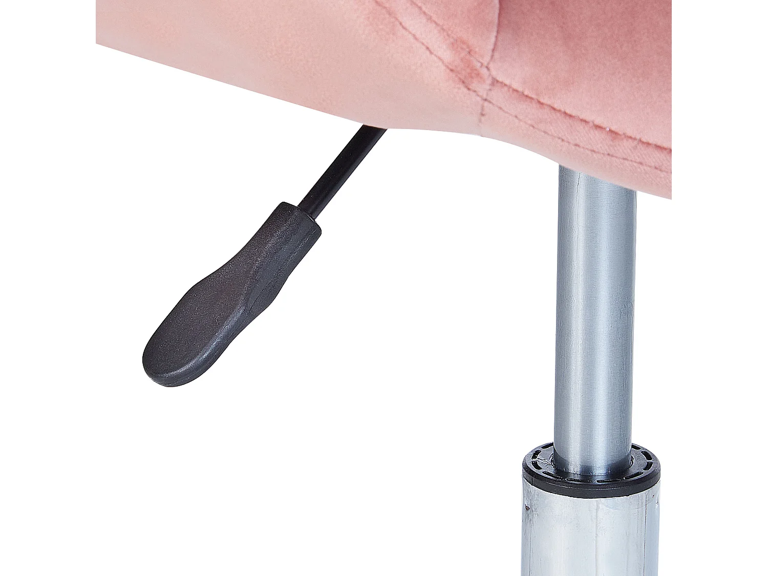 Krzesło biurowe Obrotowy LABELLE Welur Różowy