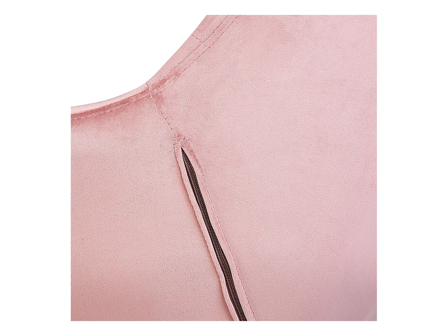 Moderner Bürodrehstuhl höhenverstellbarer Sessel Samt Rosa Labelle