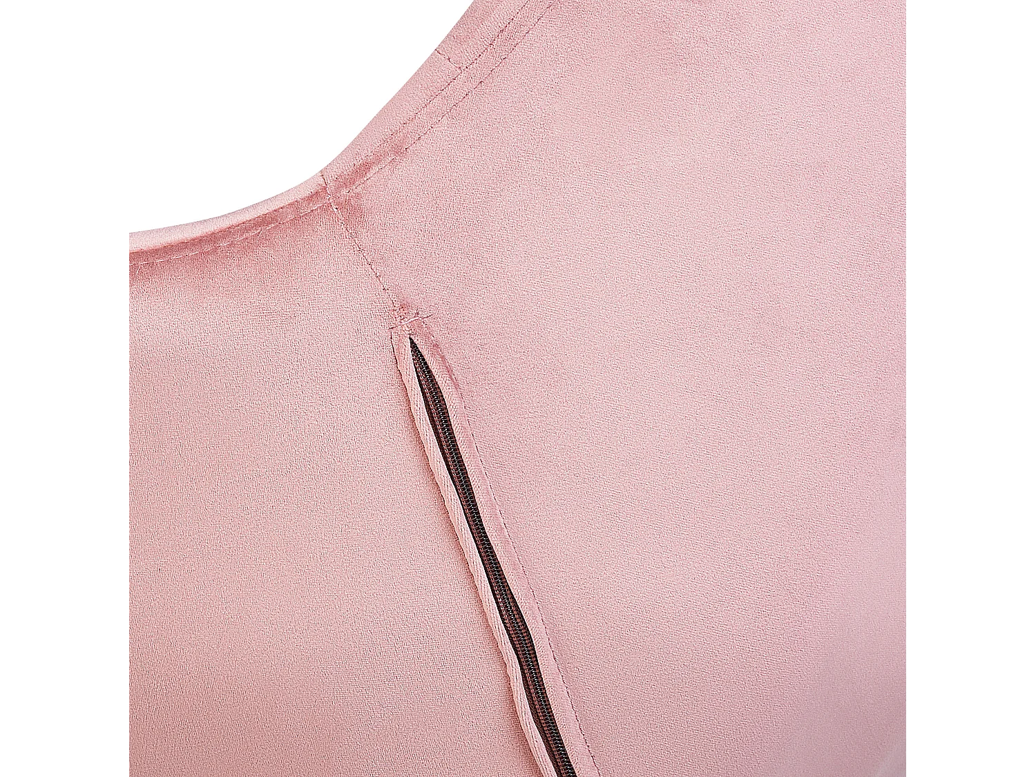 Chaise de bureau LABELLE Velours Rose