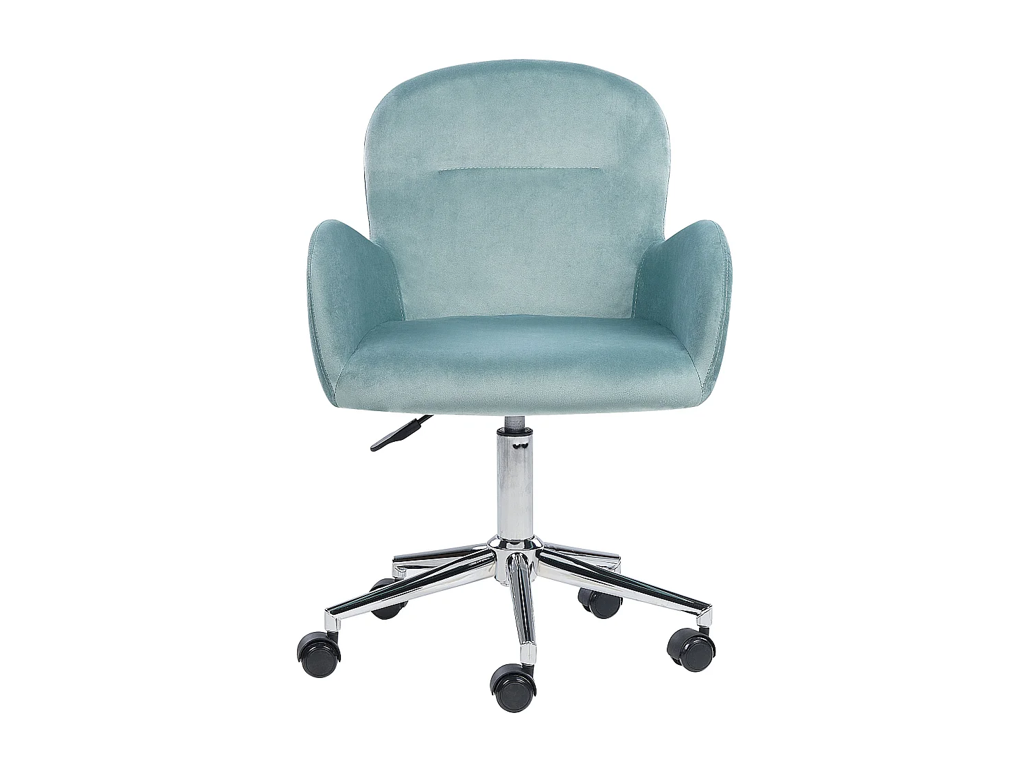 Chaise de bureau PRIDDY Velours Vert menthe