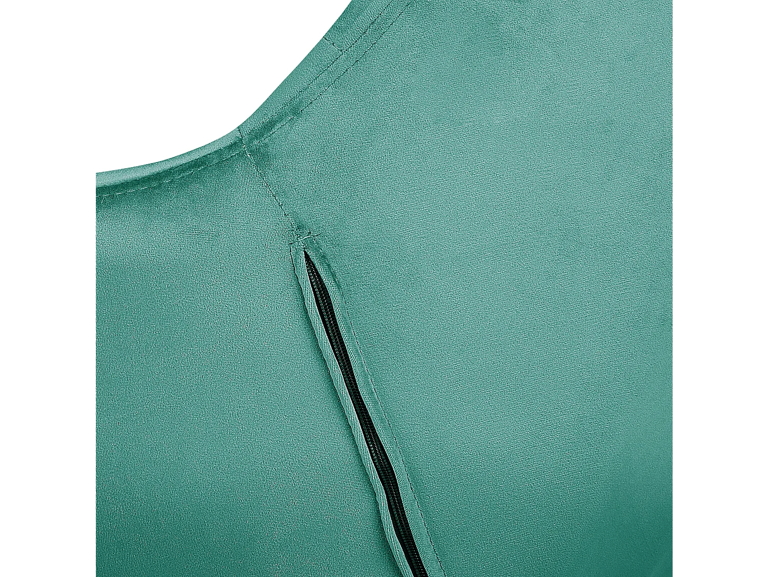 Cadeira de escritório LABELLE Veludo Verde esmeralda